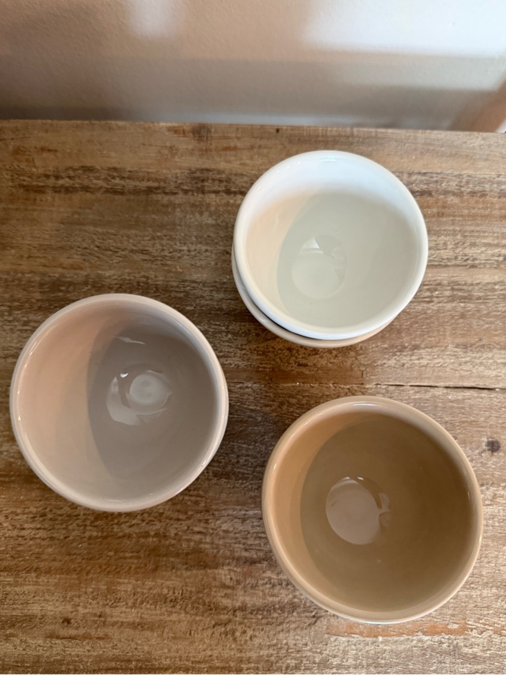 anthropologie | the latte stoneware nut bowls | assorted set of 6 - Picture 4 of 6